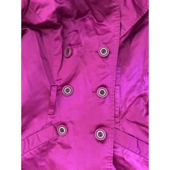 Vintage Hot Pink Double Breasted Jacket Size Small - Picture 9 of 15